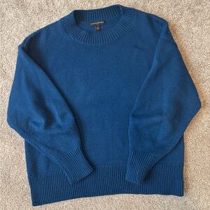 Banana Republic Deep Blue Crewneck Sweater